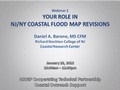 Recorded webinar providing information about coastal flood map revisions in New Jersey and New York