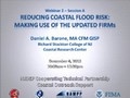 Recorded webinar about using Flood Insurance Rate Maps to reduce coastal flood risk