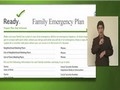 Instructional video containing information specific to older Americans and tips on how to prepare for emergency situations