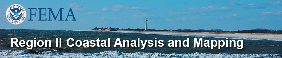 FEMA Region 2 Coastal Analysis and Mapping - Website Header