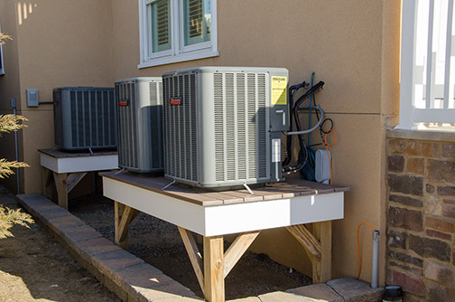 Elevated Air Conditioner Units