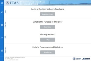Preliminary Flood Map Feedback Portal
